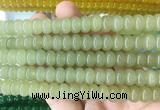 RBBS98 15 inches 6*10mm rondelle candy jade gemstone beads wholesale RBBS98 15 inches 6*10mm rondelle candy jade gemstone beads wholesale