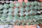 RGBS02 15 inches 16mm star green aventurine gemstone beads