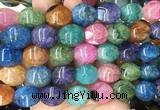 RIBS102 15 inches 14*17mm faceted rice agate gemstone beads wholesale