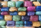 RTBS28 15 inches 15*20mm rectangle Agate gemstone beads wholesale RTBS28 15 inches 15*20mm rectangle Agate gemstone beads wholesale