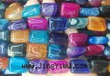 RTBS29 15 inches 15*20mm rectangle Agate gemstone beads wholesale RTBS29 15 inches 15*20mm rectangle Agate gemstone beads wholesale