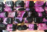 RTBS31 15 inches 15*20mm rectangle Agate gemstone beads wholesale