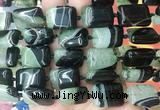 RTBS35 15 inches 15*20mm rectangle Agate gemstone beads wholesale