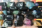 RTBS37 15 inches 15*20mm rectangle Agate gemstone beads wholesale