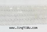 SEBS10 15 inches 6*10mm round selenite gemstone beads wholesale