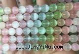 SEBS148 15 inches 8mm round colorful selenite gemstone beads wholesale SEBS148 15 inches 8mm round colorful selenite gemstone beads wholesale