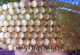 SEBS20 15 inches 6mm round selenite beads wholesale