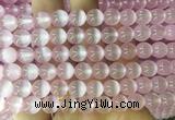 SEBS61 15 inches 8mm round selenite gemstone beads wholesale