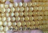SEBS76 15 inches 8mm round selenite gemstone beads wholesale