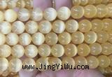 SEBS77 15 inches 10mm round selenite gemstone beads wholesale
