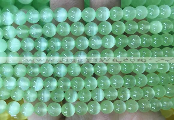 SEBS97 15 inches 6mm round selenite gemstone beads wholesale