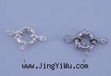 SSC201 5pcs 10mm 925 sterling silver spring rings clasps
