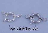 SSC202 5pcs 12mm 925 sterling silver spring rings clasps