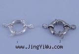SSC203 5pcs 13.5mm 925 sterling silver spring rings clasps