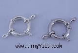 SSC205 5pcs 16mm 925 sterling silver spring rings clasps