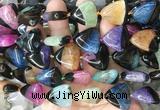 TABS04 15 inches 20*20mm triangle Agate gemstone beads wholesale TABS04 15 inches 20*20mm triangle Agate gemstone beads wholesale