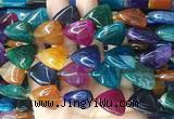 TABS06 15 inches 20*20mm triangle Agate gemstone beads wholesale TABS06 15 inches 20*20mm triangle Agate gemstone beads wholesale