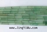 TBBS11 15 inches 4*13mm tube green aventurine jade gemstone beads