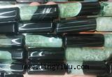 TBBS131 15 inches 13*40mm tube agate gemstone beads wholesale TBBS131 15 inches 13*40mm tube agate gemstone beads wholesale