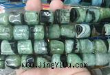 TBBS142 15 inches 13*14mm tube agate gemstone beads wholesale