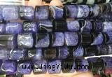 TBBS143 15 inches 13*14mm tube agate gemstone beads wholesale TBBS143 15 inches 13*14mm tube agate gemstone beads wholesale