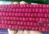 TBBS153 15 inches 7*9mm tube candy jade gemstone beads wholesale TBBS153 15 inches 7*9mm tube candy jade gemstone beads wholesale