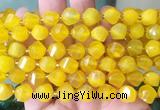 TWBS101 15 inches 10mm faceted twist agate beads wholesale