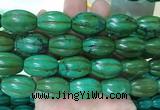 WBBS16 15 inches 16*22mm pumpkin howlite turquoise gemstone beads wholesale WBBS16 15 inches 16*22mm pumpkin howlite turquoise gemstone beads wholesale