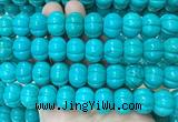 WBBS18 15 inches 13*18mm pumpkin howlite turquoise gemstone beads wholesale WBBS18 15 inches 13*18mm pumpkin howlite turquoise gemstone beads wholesale